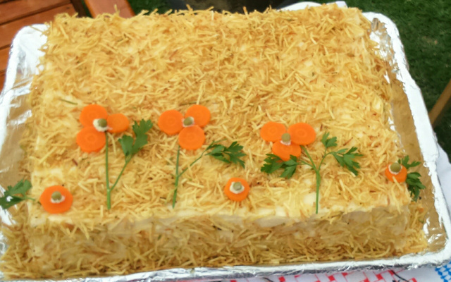 Torta salgada para festa