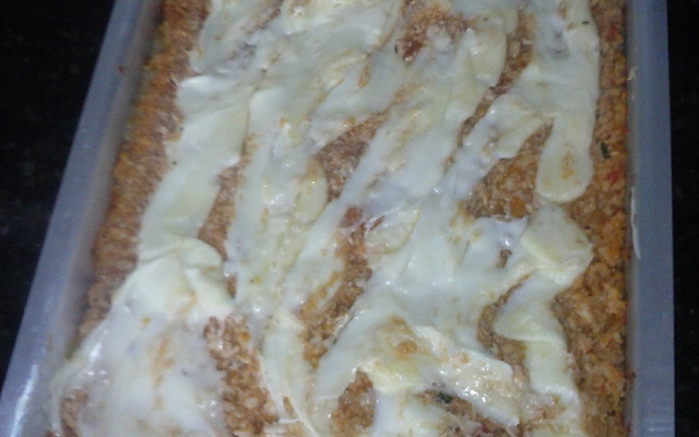 Falso escondidinho de frango