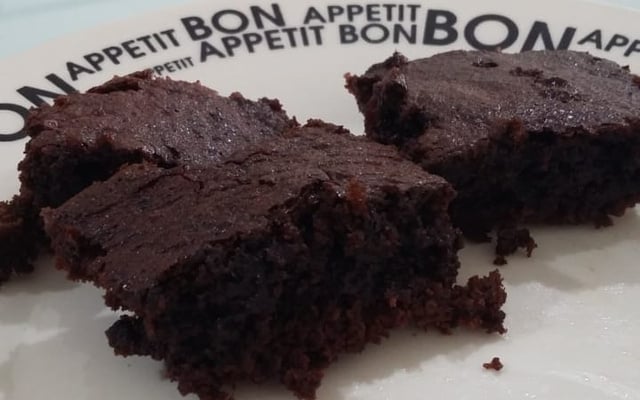 Brownie de café e chocolate