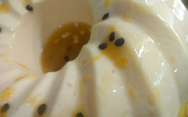 Pudim de maracujá rapidinho