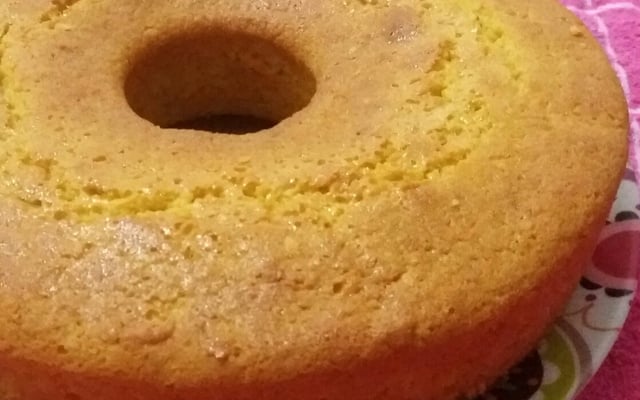 Bolo de milho verde da espiga