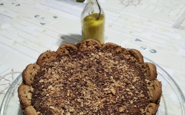 Torta de cookies de chocolate