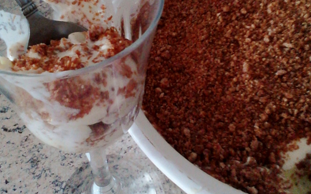 Sobremesa de leite condensado