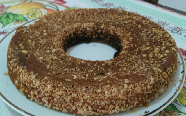 Bolo de banana com aveia sem farinha e óleo