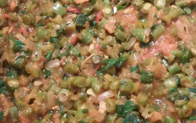 Vagem ao molho de tomate