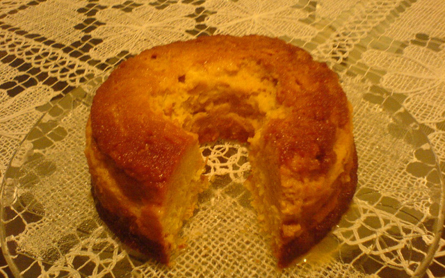 Pudim de pamonha da Pink