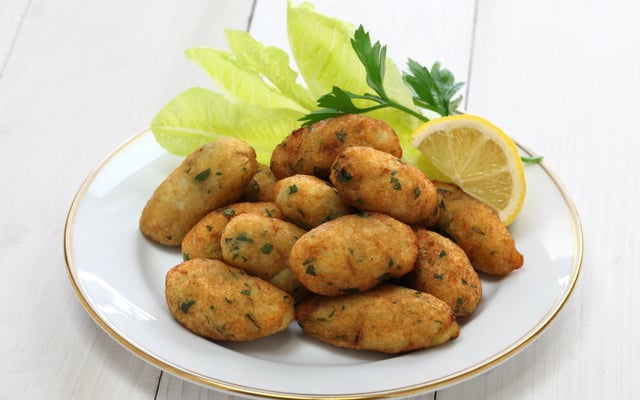 Bolinho de bacalhau tradicional