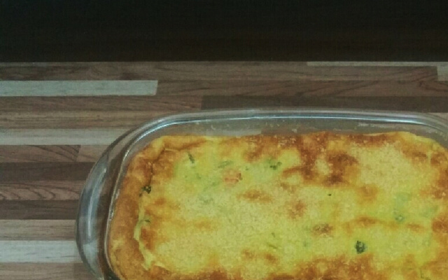 Souflé de legumes delicioso