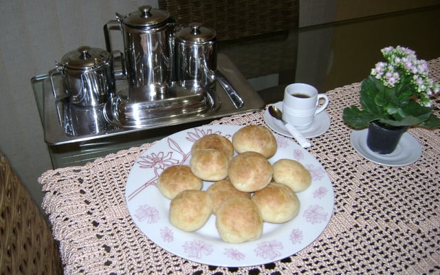 Autêntico pão de queijo mineiro