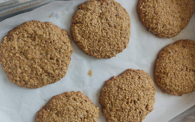 Cookie de aveia e mel