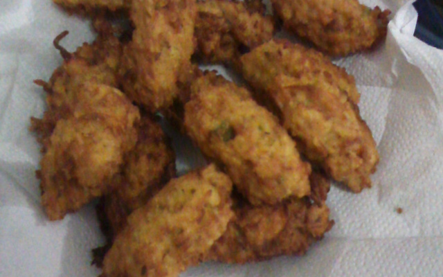 Bolinho de arroz sequinho