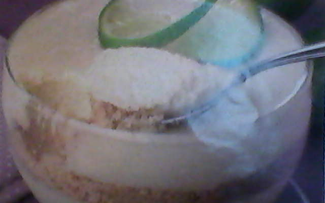 Mousse fácil de limão