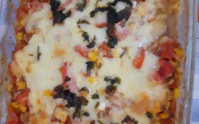 Filé de peixe da mamãe