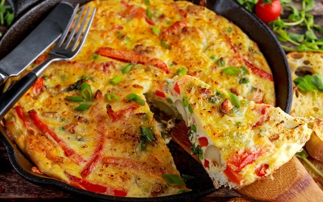 Omelete de forno