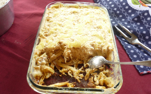 Torta de batata frita