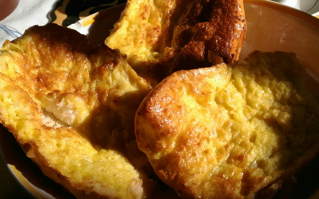 Rabanada de fritadeira sem óleo