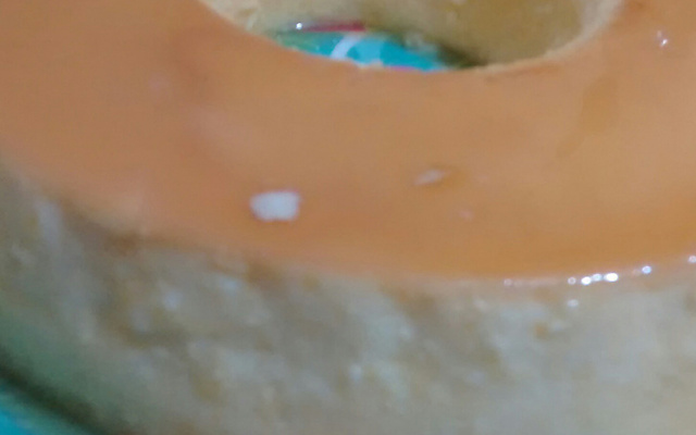 Pudim de leite em pó idêntico ao de leite condensado