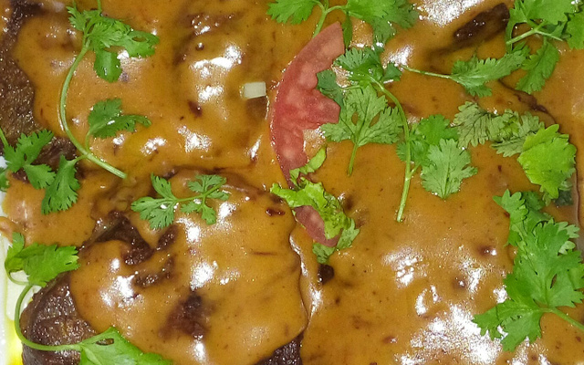 Carne assada na pressão