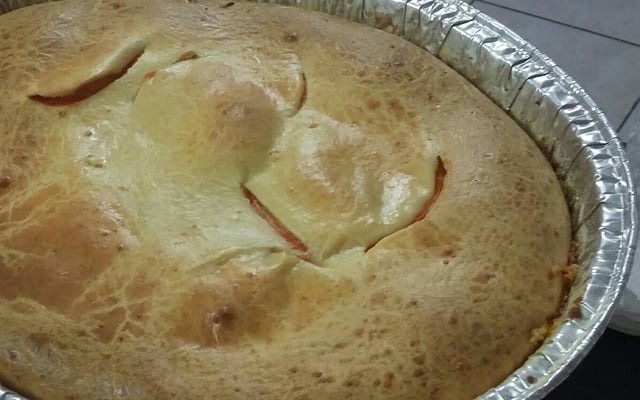 Torta de pizza do Marcelo