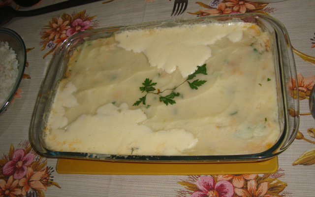 Bacalhau com requeijão