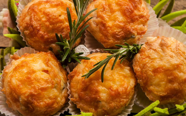 Muffin salgado low carb