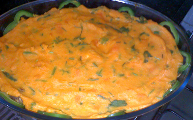 Carne seca com abóbora