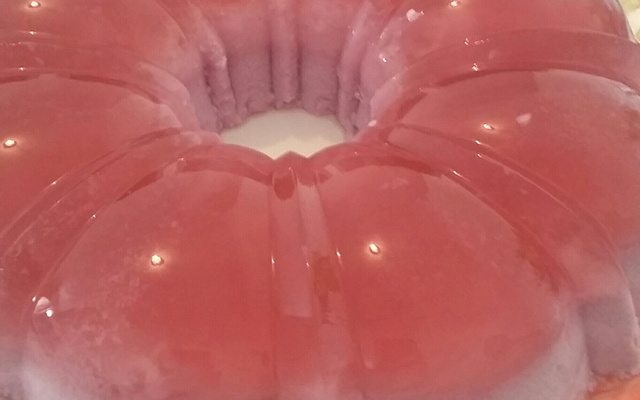 Gelatina com leite condensado