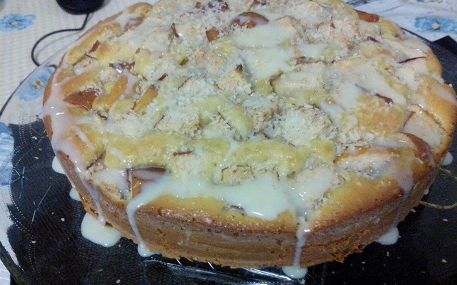 Bolo delicioso de maçã