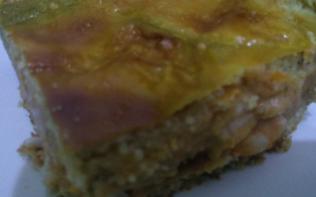 Empadão cremoso de camarão