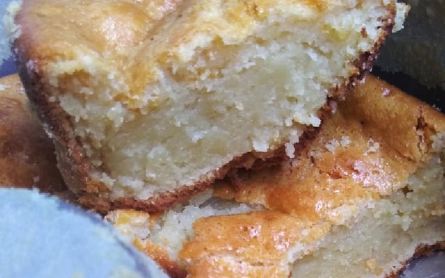 Bolo simples de liquidificador