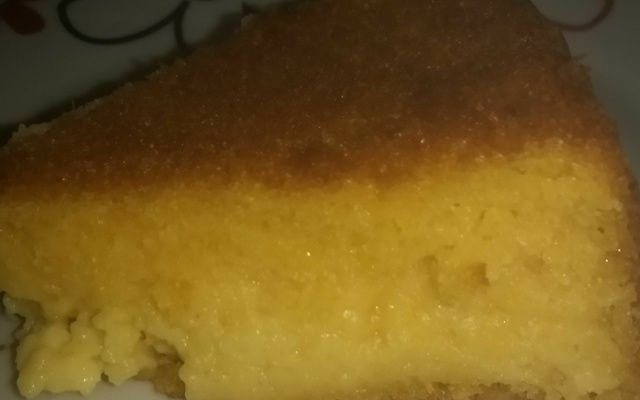 Bolo de milho cremoso