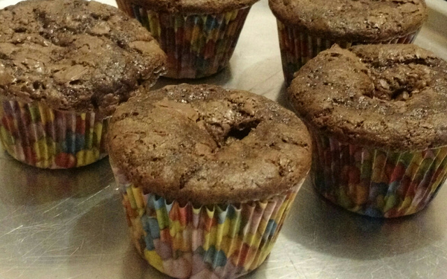 Muffins de chocolate