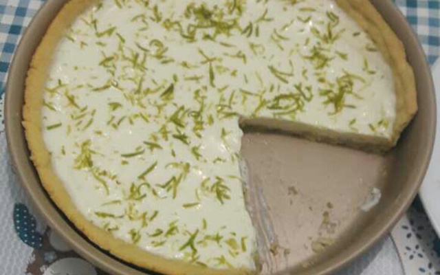 Torta de mousse de limão da Gaby