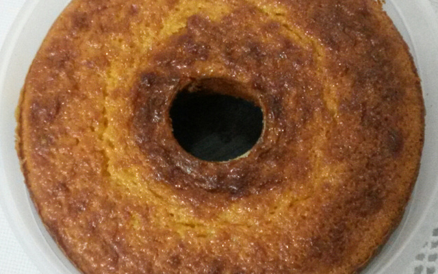 Bolo cremoso de milho em lata