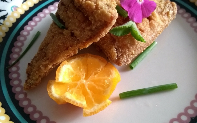 Peroá marinado com dijon e limão-cravo