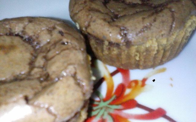 Tortinha de souflé de chocolate