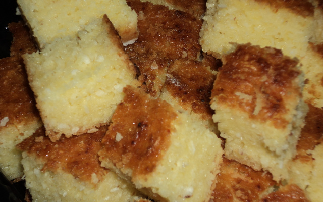 Bolo de aipim da tia Kelly