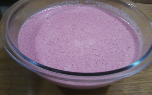 Mousse de morango facílimo