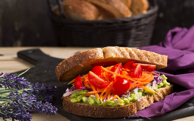 Sanduíche Vegetariano