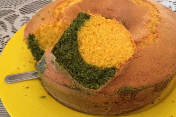 Bolo Patriota da Susette