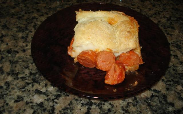 Cachorro quente ao forno