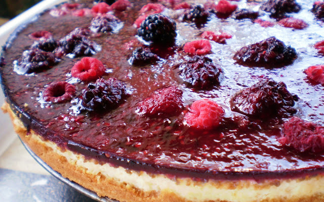 Cheesecake de amora