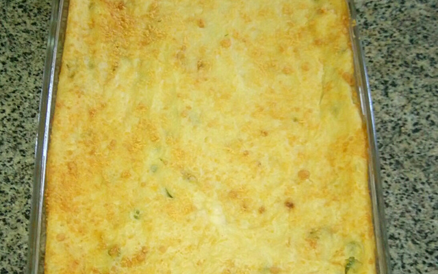 Torta de batata com frango