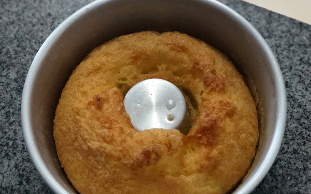 Bolinho de goma de tapioca (xícara ou forminha 300 ml)