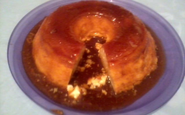 Pudim de leite condensado simples