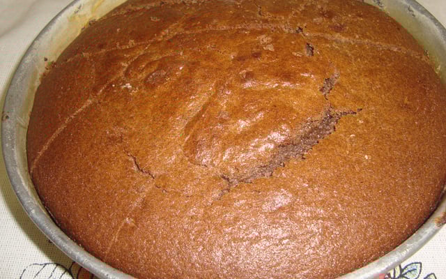 Bolo de chocolate econômico