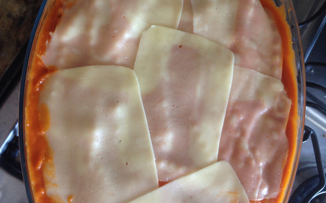 Lasanha simples (da sogra)