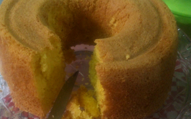 Bolo de milho cremoso