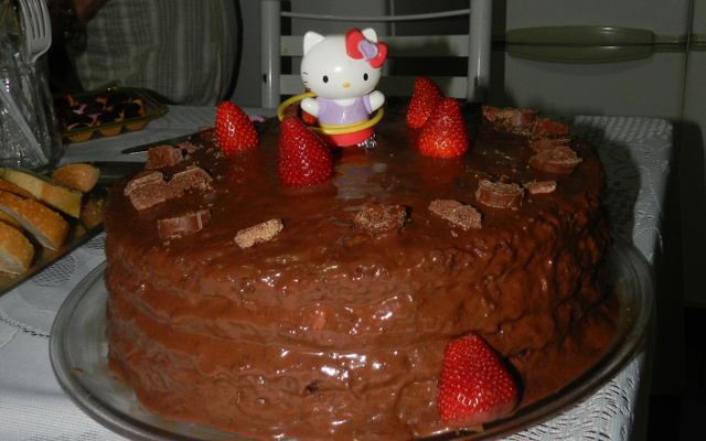 Bolo suflair sensação