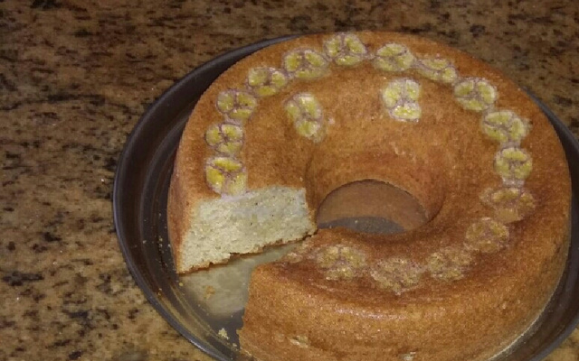 Bolo de banana especial